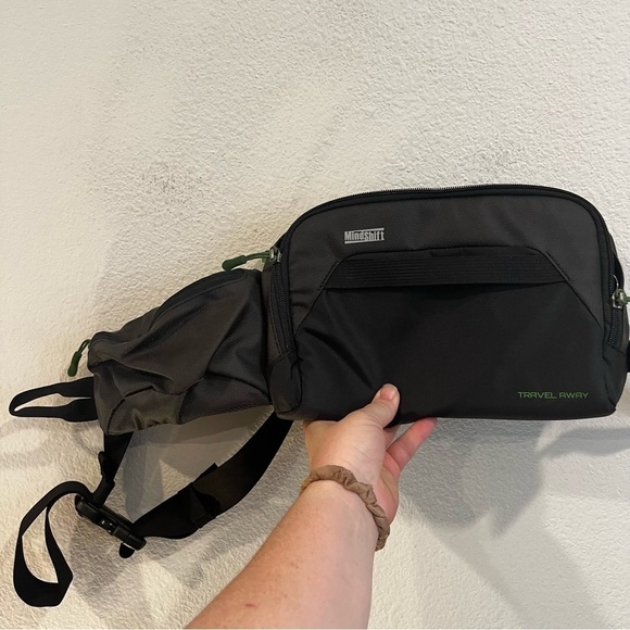 Mindshift Gear Rotation180 camera gear backpack gray/black/green Fanny pack - Picture 12 of 16
